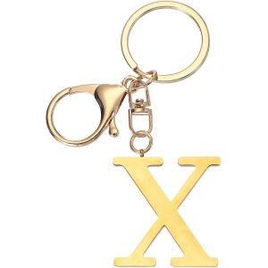 KAL-Porte-Clés Avec Lettre Initiale, Lettre De A À Z, Porte-Clés Mignon En Métal Pour Sacs À Main - Neuf