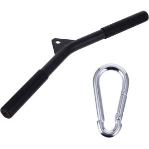 Asas-1 Pièce Tirer La Tige Poulie Barre De Tirage Multi Entraînement Salle De Sport Triceps Ajustable Ascenseur Étagère Entraîneur Poignées Équipement Tige De Traction Acier Black - Neuf