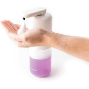 KAL-&reg; Distributeur Automatique De Savon Mousse, Distributeur De Savon De Salle De Bain Sans Contact, Distributeur De Savon De Cuisine 350Ml, Distributeur De Savon De Bain 3 Modes D'Utilisation - Neuf