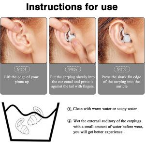 Bouchons D'oreilles Quies Bouchons D'oreilles Antibruit Pour Dormir 2 Paires - Neuf