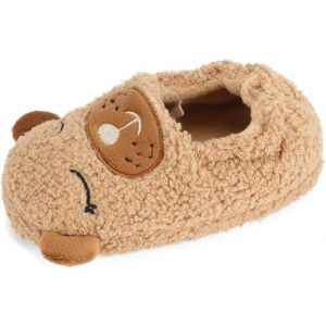Bnhgc-Chausson Enfant Fille Garcon Animaux Peluche Souple Pantoufle Enfant Antidérapantes - Neuf