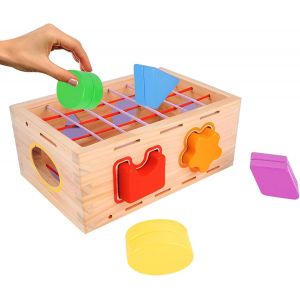 TDRFL-Montessori-Lot De 7 Jeux Sensoriels-Jouet De Motricit&eacute;-Jouet En Bois-Jeux Montessori Pour Enfants De 1 An-Journ&eacute;e Internationale Des Enfants (Premi&egrave;re &Eacute;dition) - Neuf