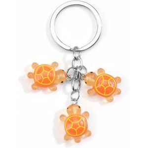 Kal-Porte-Clés Tortue De Dessin Animé, Design Créatif, Pendentif De Sac À Dos Tendance Pour Femme, Idéal Comme Cadeau D'anniversaire, Petit Cadeau Ou Idée Cadeau Pour Petite Amie - Neuf