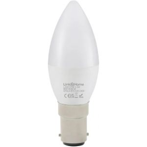 Ampoule Led B15/40 W Équivalent Wifi,Ampoule Intelligente Avec Paramètres Multicolores Rvb,Intensité Variable-Compatible Avec Alexa Et Google Voice Control - Neuf