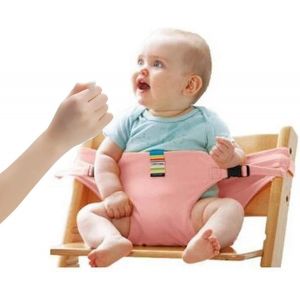 Chaise De Voyage Portative Et Si&egrave;ge De S&eacute;curit&eacute; Ceinture De S&eacute;curit&eacute; Pour B&eacute;b&eacute;s Et Tout-Petits Avec Si&egrave;ge &Agrave; Sangles. (Pourpre) - Neuf