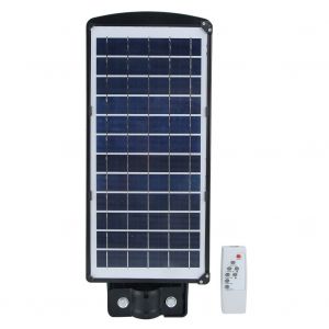 Hjlian Lampadaire Solaire D'exterieur Etanche 60 W 120 Led Avec Telecommande - Neuf