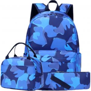 Sac Scolaire Sac A Dos Garcon Primaire Sac Ecole Garcon College Sets de Sacs Scolaires Cadeau 8 10 12 14 Ans - Neuf