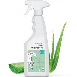 Spray Anti Mouche Cheval DEET 500ml - Protection immédiate et efficacité Durable - Spray Anti-Insectes concentré et Efficace pour Chevaux Contre Mouches,taons,moustiques & tiques - Neuf