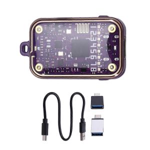 Lecteur de puce intelligente RFID Émulateur de carte à puce EM125KHZ IC 13.56Mhz Badge Décodage Émulateur RFID Lecture Écriture - Neuf