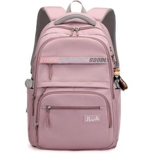 Sac D'école Pour Primaire Adolescents Outdoor Voyage Ados Décompression Imperméable Nylon Violet, Filles Garçons - Neuf