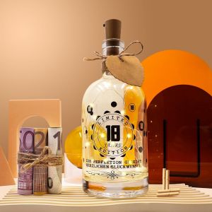 Kalsw-Lumi&egrave;re Led Pour Bouteille-Cadeau Pour 18e Anniversaire-Cadeau Pour Femme Et Homme &Agrave; Partir De 18e Anniversaire-D&eacute;coration D'anniversaire Pour Homme Et Femme - Neuf