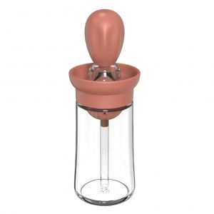 Hjlian Bouteille Distributrice D'huile Pour Pulverisateur D'huile De Cuisine Avec Pinceau De Cuisson En Silicone, Pinceau A Badigeonner, Outil De Cuisine - Neuf