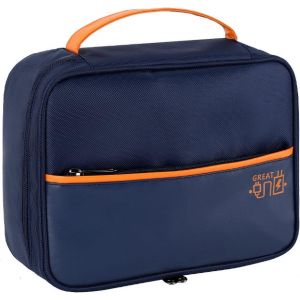 Sac &Eacute;lectronique Multifonctionnel Sac C&acirc;ble Portable &Eacute;tanche,Rangement Accessoires Sacoche Organisateur Universelle Pour Disque Dur, Cl&eacute;s Usb,Disque DurU2026Bleu Marine - Neuf