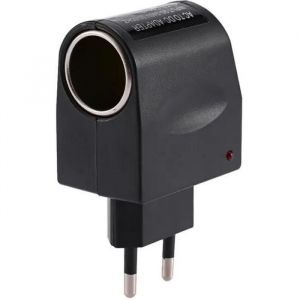 Adaptateur Convertisseur Allume Cigare De Voiture Chargeur Secteur - Neuf