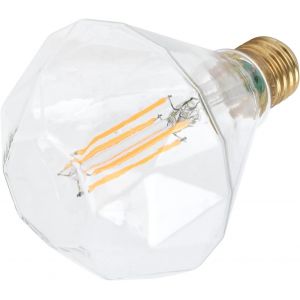 Sjzg-Ampoule Led E27 4w, Lampe &Agrave; Filament D&eacute;corative Vintage Pour Lustre, Applique Murale, Lumi&egrave;re Chaude 220v, &Eacute;clairage Int&eacute;rieur, Accessoire De Lampe (Transparent) - Neuf