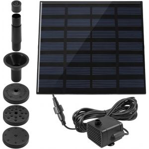 1,4 W de birdbath, solaire alimentation eau pompe panneau Kit eau pompe Submersible pour aquarium, petit étang - Neuf