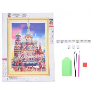 Hjlian Peinture Diamant A Faire Soi-Meme, 30 X 40 Cm, Point De Croix, Mosaique, Pour Salon, Chambre A Coucher, Couloir - Neuf
