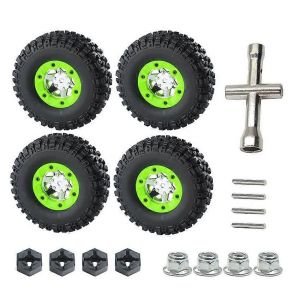 Kit d'accessoires pour pneus verts de voiture RC, pieces de mise a niveau pour WLtoys 12427/12428/124006 - Neuf