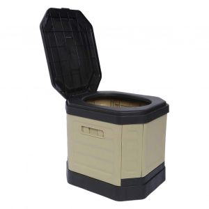 Camping Portable De Toilette Pliable De Camping, Des Toilettes Compact Bucketstyle Salle De Bains Portable Petit Pot Pour Les Voyages Voyage En Camping Car - Neuf