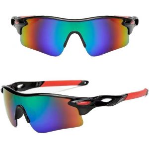 Lunettes De Soleil De Sport, Cyclisme, Protection Uv Pour Homme Et Femme, Baseball, Course &Agrave; Pied, Cyclisme, Volley-Ball, Cadeaux De R&eacute;cr&eacute;ation En Plein Air[Z2824] - Neuf