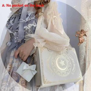 Y2K Cor&eacute;en Gothique Carr&eacute; Noir Sac &Agrave; Bandouli&egrave;re Harajuku Vintage Esth&eacute;tique Sacs &Agrave; Main De Luxe Concepteur Sacs &Agrave; Main Messager Fourre-Tout Sacs Femmes..Beige No Pendant - Neuf