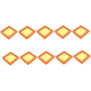 10 Pieces Filtre Air 4180 141 0300 Remplacement Stihl 4180-141-0300 41801410300 Compatible STHIL KM91R KM131 FS89 FS91 FS111 FS131 FS311 FC96 Tailleuse Debroussailleuse Element Nettoyeur Air - Neuf