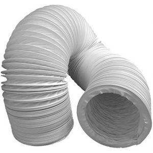 KALANKA-Tuyau d'évacuation d'air en PVC flexible, diamètre : 100 / 102 mm, longueur : 4 m, pour climatisation, sèche-linge, hotte - Neuf