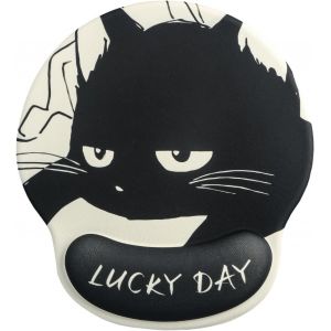 NSIECD-Tapis de Souris Support de Repose-Poignet, Tapis de Souris Ergonomique Mouse Pad Chat Memory Foam Mousepad Confort avec Gaming Mouse Pad pour Ordinateur et Ordinateur Portable - Neuf