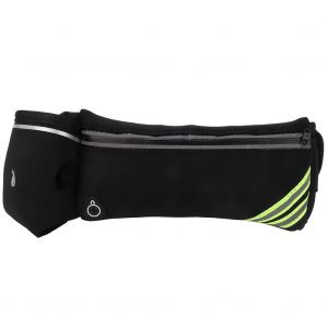 Sac banane extensible et impermeable pour sports de plein air, unisexe (noir) - Neuf