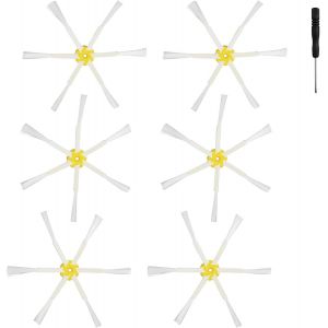 Diansung Accessoires Brosse latérale à 6 coins pour irobot Roomba série 600/700/800/900 614 675 692 677 850 860 865 870 880 885 890 960 981,pièce de Remplacement pour Robots aspirateurs - Neuf