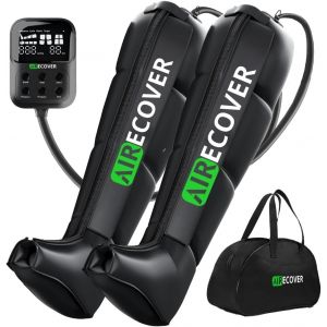 Bottes De Pressothérapie Sans Fil,Masseur De Jambes Pour Drainage Lymphatique,Soulagement De La Douleur,Amélioration De La Circulation Sanguine,Batterie 4 Heures (L) - Neuf