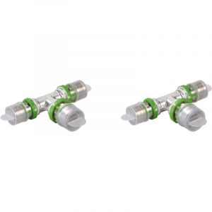 Comap T&eacute; R&eacute;duit M&eacute;tallique &agrave; Sertir Pour Tubes Multicouche - 40x3,5-32x3-40x3,5 - Vendus Par 2 - Raccords Multiskin - 7130rw403240 - Neuf