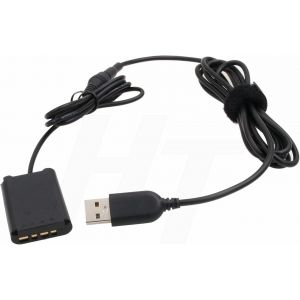 Batterie factice 5V USB vers NP-BX1 pour Appareil Photo Sony ZV1 M4 M7 RX100 RX1R WX800 HX99 - Neuf