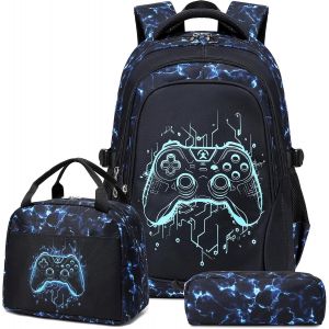 Sac À Dos Pour Garçons Sacs D'école Cartable Primaire Enfent Pour L'école 3 In 1 Set De Cartables Primaire Et Secondaire Adolescents Sacs À Dos Scolaires - Neuf