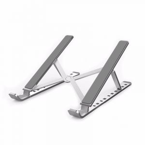 Ordinateur de bureau ordinateur Portable Stand - Ergonomique Réglable en Aluminium pour ordinateur Portable de Montage, Ventilé pour ordinateur Portable support pour MacBook et Len - Neuf