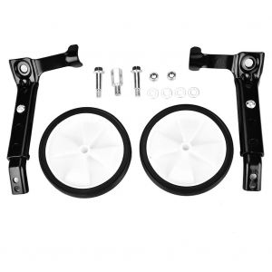 Roues D'entra&icirc;nement De V&eacute;lo &Agrave; Vitesse Variable R&eacute;glables Pour Les V&eacute;los Pour Enfants De 16 &Agrave; 22 (Noir) - Neuf