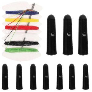 10pcs pliable parapluie queue perles de remplacement parapluie queue perles en métal parapluie os couvertures - Neuf