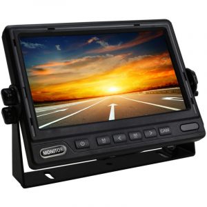 Moniteur De Stationnement 7 Pouces Pour Les Cam&eacute;ras De Recul Hd El01589 - Neuf