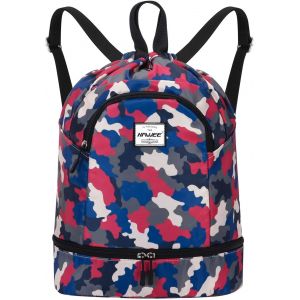 RFCBC-Étanche Sac à Dos à Cordon Grand Sacs de Sport à Cordon de Serrage Sac à Dos Unisexe pour Femme Hommes Voyage Vie Quotidienne Plein Air Yoga Natation Plage, L, Camouflage - Neuf