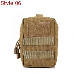 Sacs tactiques Molle Pochettes &Eacute;quipement militaire Sac de taille Hommes Pochette de t&eacute;l&eacute;phone Camping Chasse Accessoires Ceinture Banane Pack Arm&eacute;e EDC Pack - Neuf