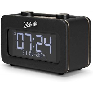 Roberts Revival Rest Radio-R&eacute;veil R&eacute;tro Dab+/Fm/Bluetooth Noir - Neuf