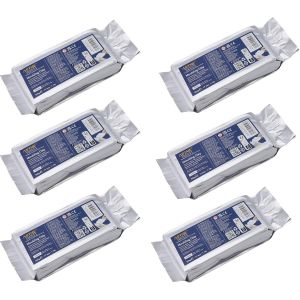 ARTME P&acirc;te &agrave; modeler blanche 3000 g (500 g x 6 paquets) durcissement &agrave; l'air pour arts et loisirs cr&eacute;atifs S&eacute;chage &agrave; l'air libreemballage individuel 500 g x 6 pk - Neuf