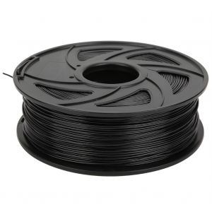Filament PLA noir long de 1,75 mm, 1 kg, consommable d'impression pour imprimante 3D - Neuf