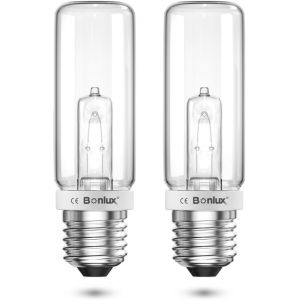 200w E27 Ampoule Tubulaire Dimmable E27 Jdd Ampoule Modèle Pour Studio Flash Ampoule À Vis Edison Blanc Chaud 2800k, 2820lm, Ac220-240v, 2 Pack[Amp746419] - Neuf