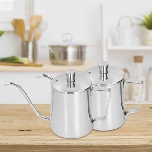 Bouilloire à café en PTFE 350 ml avec couvercle en acier inoxydable 304 - Neuf