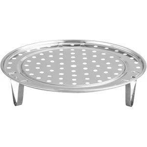Jexnovashop-Grille De Cuisson &Agrave; La Vapeur En Acier Inoxydable Avec Pied Amovible, Circulation Efficace De La Vapeur, Outil De Cuisine Multifonctionnel Pour Des Plats Cuits &Agrave; La Vapeur Sains - Neuf