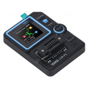 Testeur De Transistor &Agrave; Haute Pr&eacute;cision De La Couleur De L'&Eacute;cran De Condensateur, Transistor P1 Compteur Pour Les Essais De L'Appareil Noir Avec &Eacute;tui De Transport - Neuf