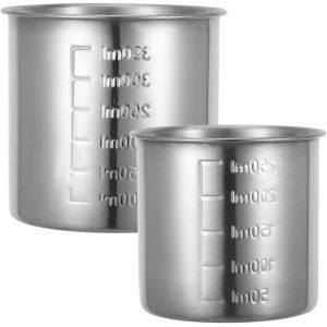 Verre Doseur En Inox Pr&eacute;cis Pour La Maison Et La Cuisine - Neuf