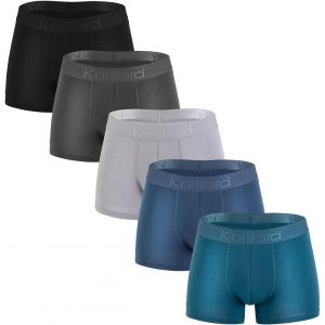 Kgabery-Sous-Vêtements En Bambou Pour Hommes,Doux Et Légers,Taille Moyenne/Basse,Paquet De 3 Ou 4 - Neuf