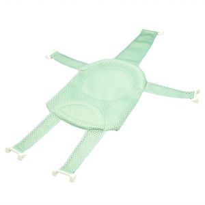 Mesh Bleu Bébé Bain Insérer Baignoires - Nouveau-Siège De Douche Réglable En Maille Confortable Bambin Accessoires Non-Poche De Glissement Bac Vert De La Lumière Du Nouveau-Né Tapis De Sit - Neuf